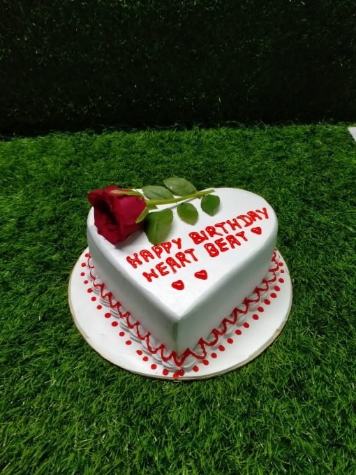 heart shape cake