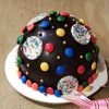 Gems Pinata Cake