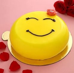 Silky Smiley Cake