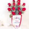 Happy Anniversary Roses Arrangement