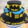 Batman Designer 2 Tier Cake