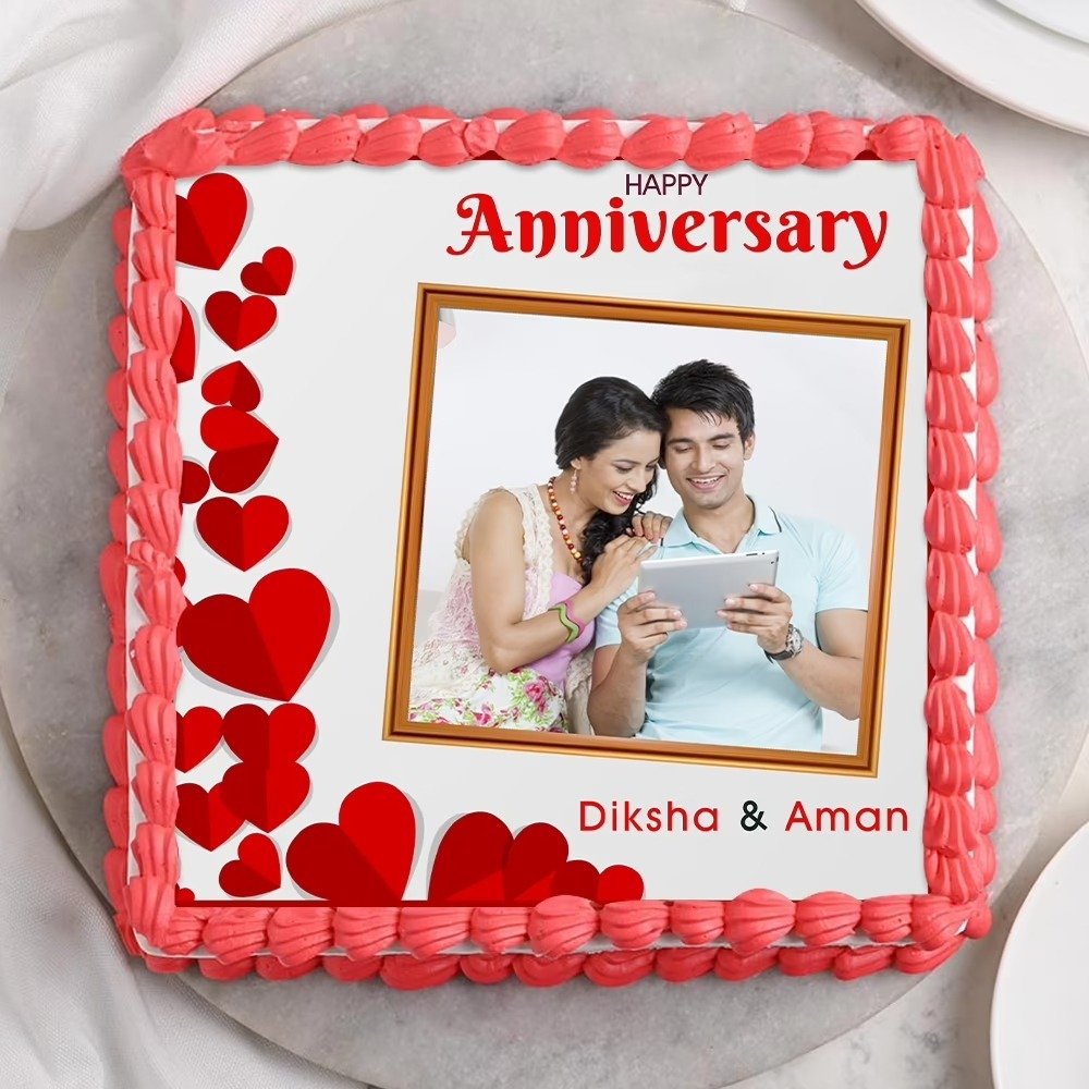 Anniversary Photo Cakes