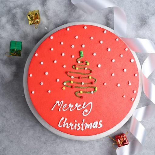 Multi Flavor Christmas Cake1