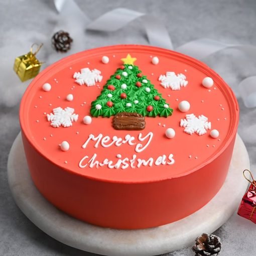 Christmas Tree Pineapple Cake