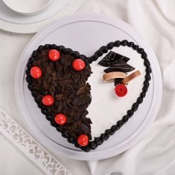 Delicious Creamy Black Forest Vanilla Cake 1