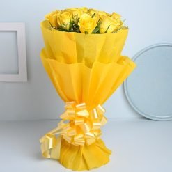 Yellow Roses Magical Bouquet2