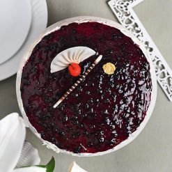 Fruity Blueberry Chocolate Cake1