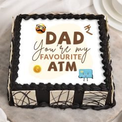 Father's Day Poster Cake