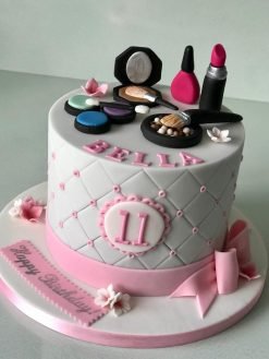 Fondant beauty cake