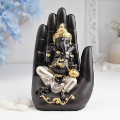 Black Baby Ganesha Idol