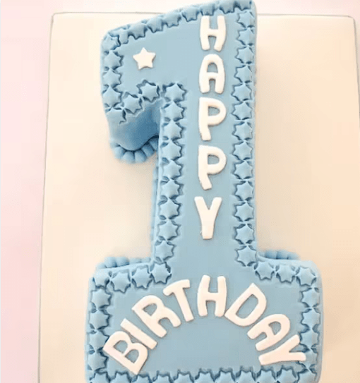 1 Number Shape Cake2