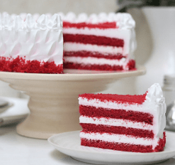 Red Velvet Janmashtami Cake3