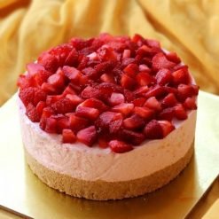 Delicious Strawberry Cheesecake