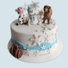 Snow Animals Cake