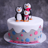 Multi Flavor Penguin Cake