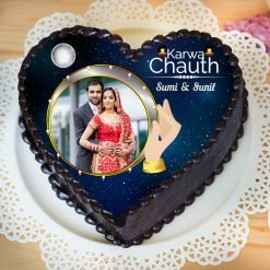 Karwa Chauth Photo Cake2