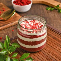 Red Velvet Jar Cake