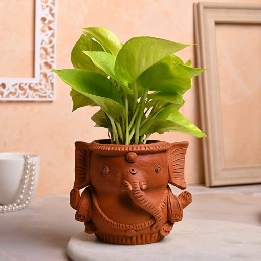 Divine Wealth Ganesha Pot