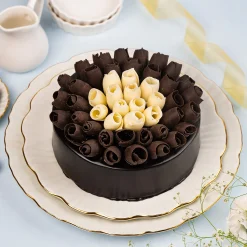 Chocolate Swiss Roll Cake